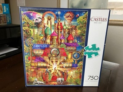 HTF NEW Buffalo Games MAGIC CASTLE Ciro Marchetti 750 piece Jigsaw Puzzle