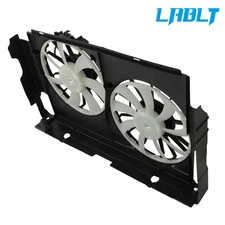 LABLT Radiator Condenser Cooling Fan Assembly For Toyota Rav-4 2014 AC Dual
