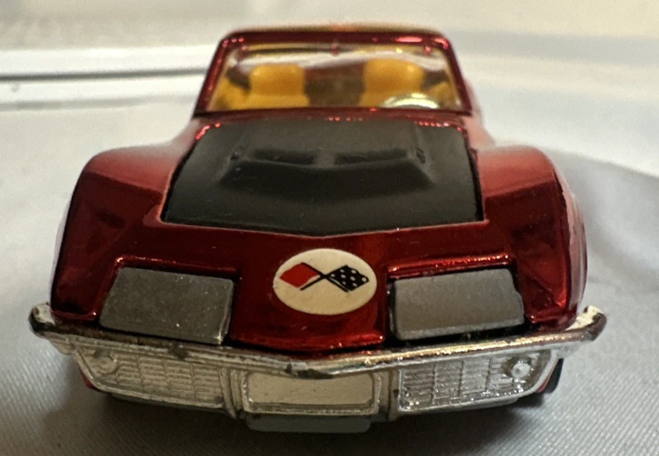 Corgi 300 Chevy Corvette Stingray Coupe Vtg Original Very Near Mint BOXED (48N) - Image 4 of 4