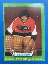 1973-74 OPC O-Pee-Chee #238 Bobby Taylor Philadelphia Flyers RC - Rookie Card!. rookie card picture