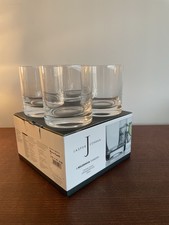 Jasper Conran Belgravia Crystal Tumblers Set of 4 New Boxed