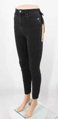 Ksubi Hi N Wasted Noir DAMENJEANS GRÖSSE 26 UK 8 SCHWARZ UVP 170 £ IM KARTON