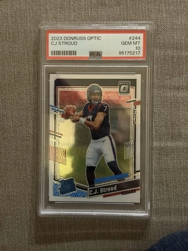 2023 Panini Donruss Optic - Rated Rookie C.J. Stroud #244 (RC) PSA 10