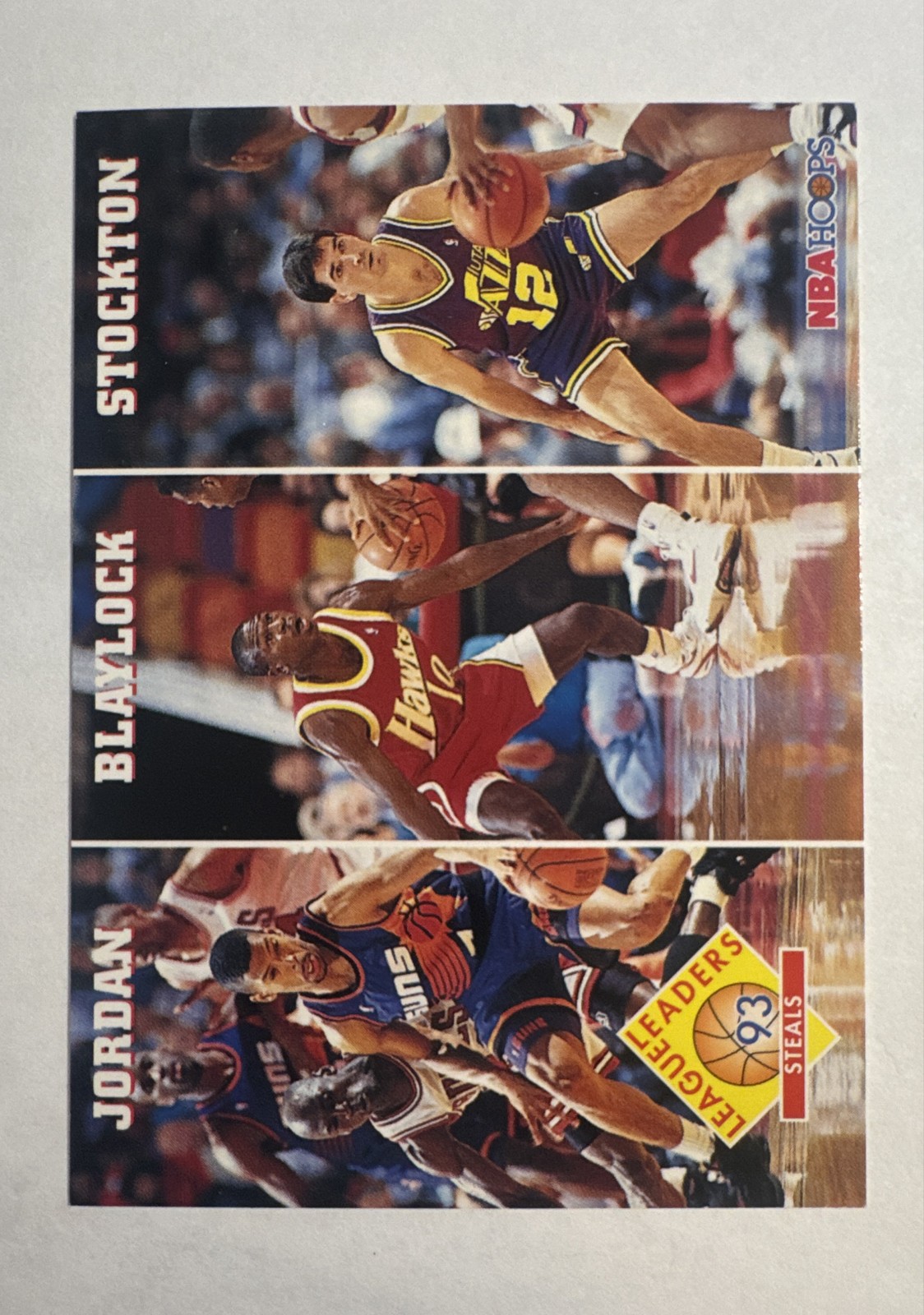 1993-94 NBA Hoops - Michael Jordan, John Stockton, Mookie Blaylock #289