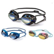 Mirrored Swimming Goggles Adult Comfortable Anti Fog UV Protection Swim Glasses