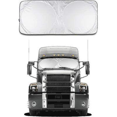 #ad Foldable Sun Car Window Shield 210T Coated Silver Cloth Reflective PolyestSizeXL $15.74