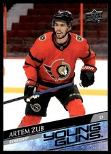 2020-21 Upper Deck Young Guns Artem Zub Rookie Ottawa Senators #710