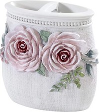 Avanti Linens - Toothbrush Holder, Resin Multicolor