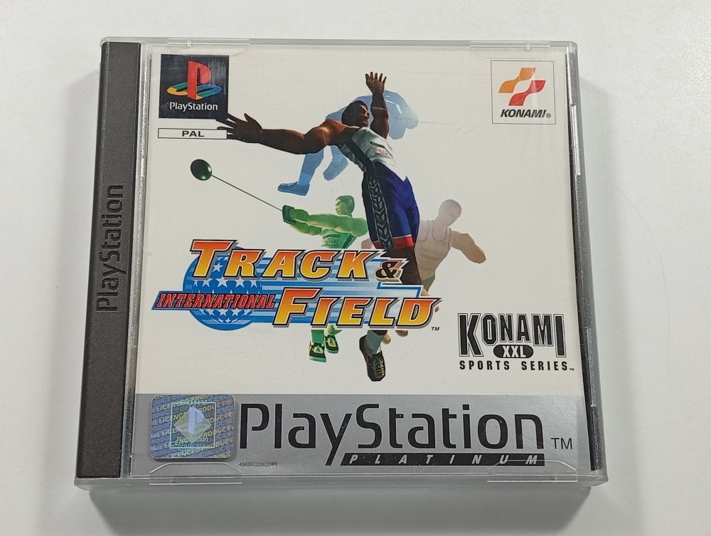 INTERNATIONAL TRACK & FIELD SONY PLAYSTATION 1 (PS1 PLATINUM) PAL-EURO (COMPLETE