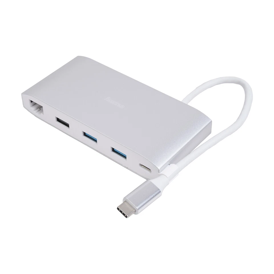 Hama USB-C USB-Hub 3.2 Verteiler USB-Adapter HDMI VGA USB-A für Thunderbolt 3 4 - Bild 4 von 4