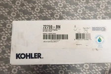 New Kohler Artifacts Widespread Spout Bathroom Sink Faucet with Bell Design