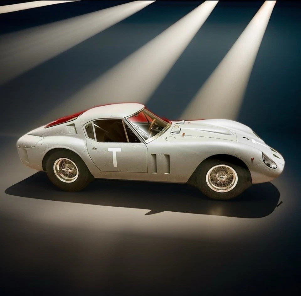 1:18 BBR FERRARI 250 GTO TEST MONZA 1961 MOSS MAIRESSE NO MR D&G AMALGAM 087/200 - Image 4 of 4