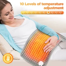 Electric Heating Pad Back Pain Relief Hot Compress Legs Hands Warmer Blanket