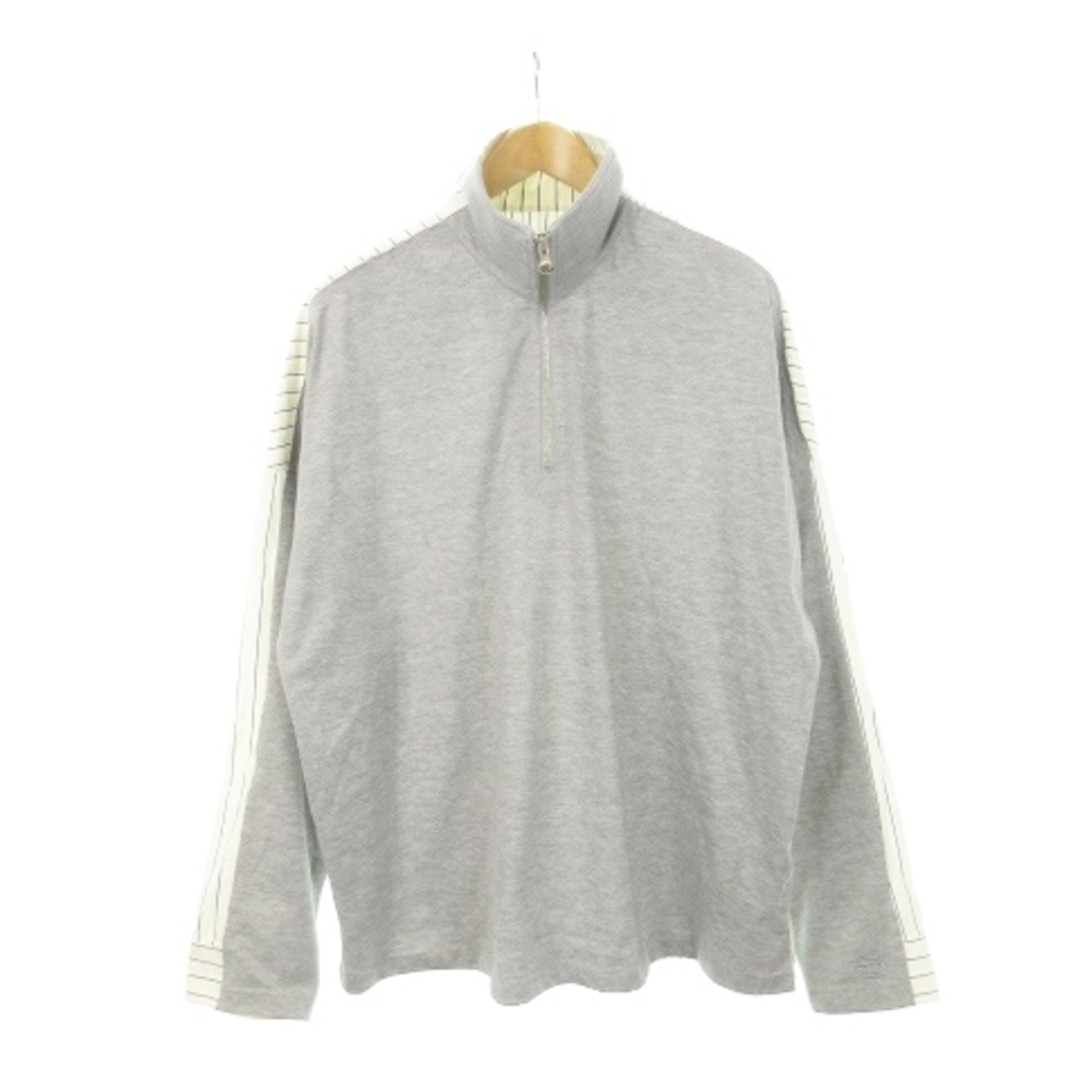 DIESEL S-GANDER-A SWEAT TRAINER HALF ZIP STAND COLOR CHANGE