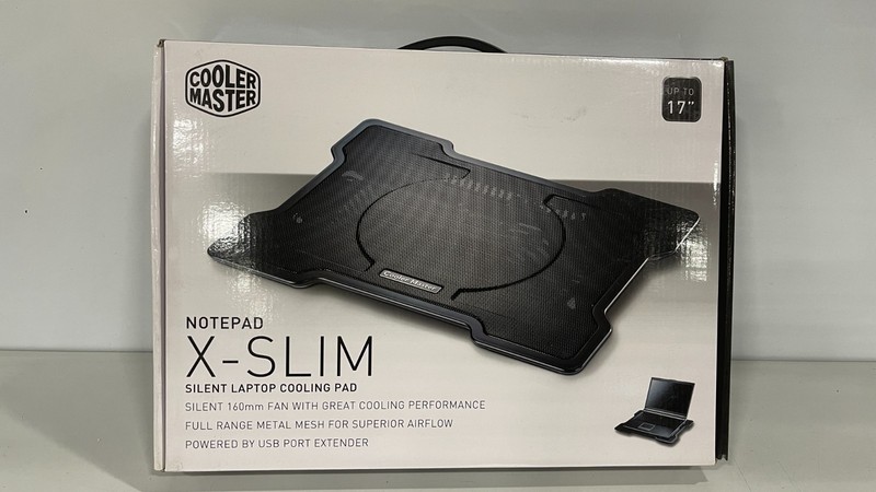Cooler Master - R9-NBC-XSLI-GP - NotePad X-Slim Silent Laptop Cooling Pad
