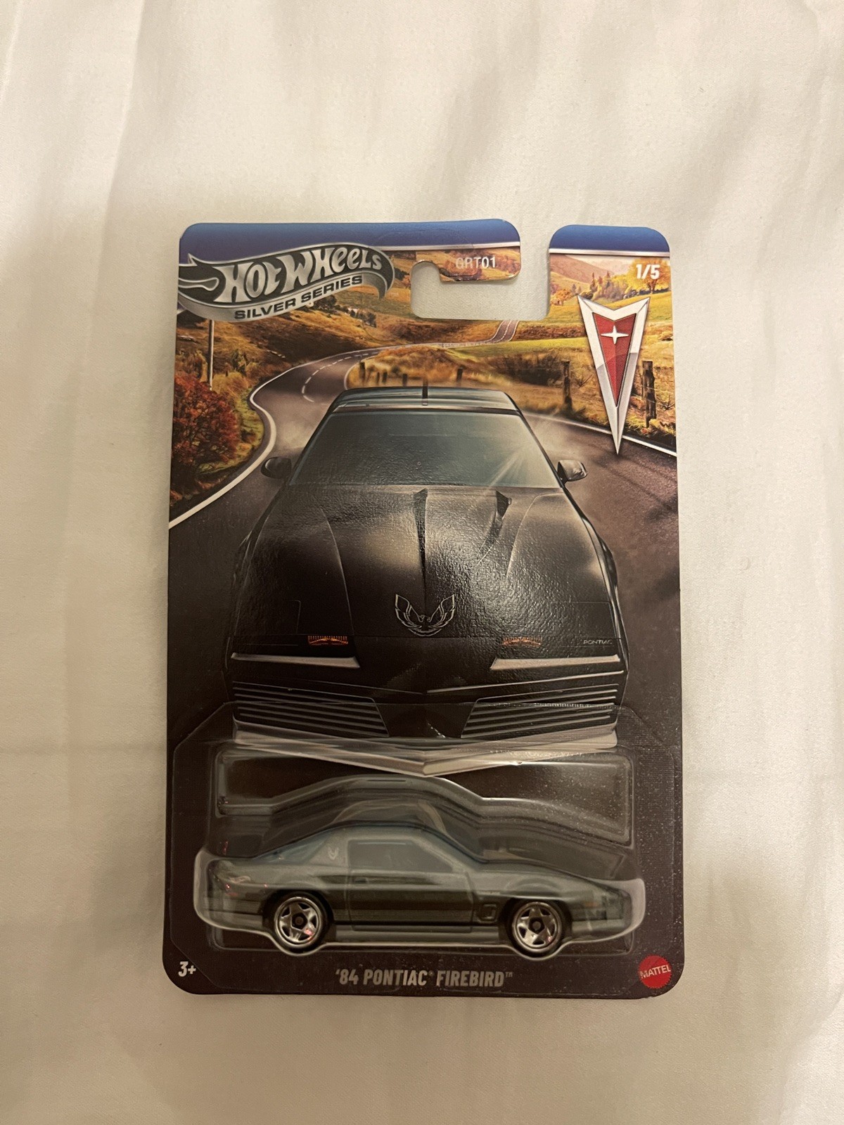 hot wheels silver series '84 pontiac firebird metallic silve