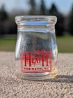 Heath Robinson Illinois Ill Vintage Creamer For Milk Bottle ACL Glass
