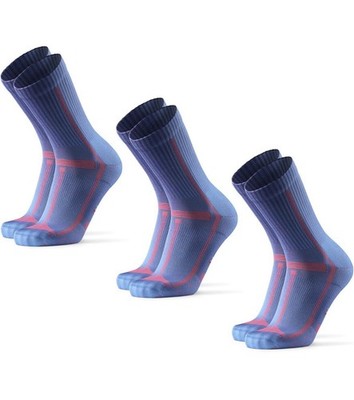 DANISH ENDURANCE Laufsocken lange Distanzen gepolstert blasenfrei 3er Pack 6-8