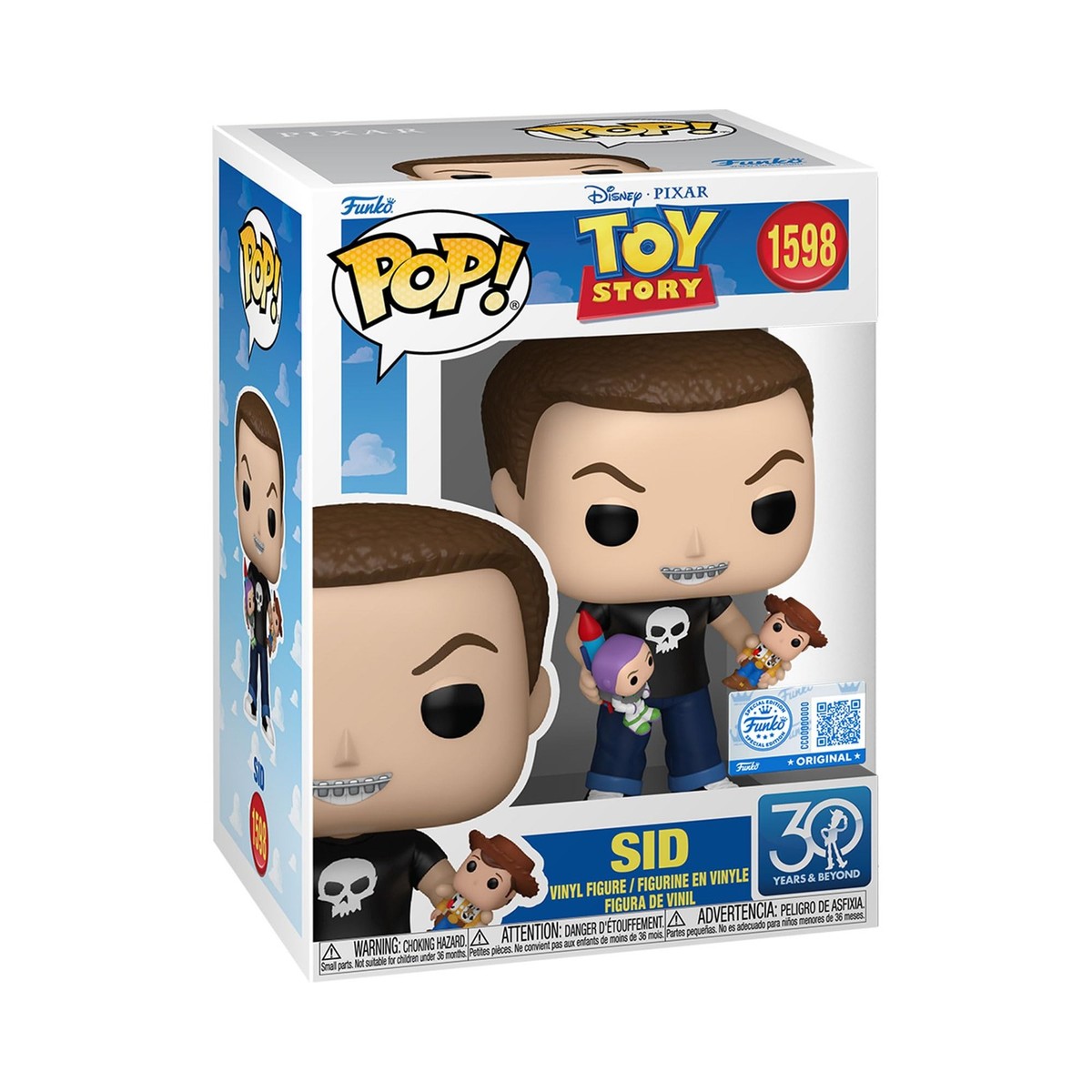 Funko POP! Disney: Toy Story - Sid (30th Anniversary) 1598