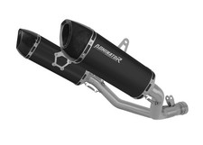GSXR 1000 K9 L0 L1 2009 - 2011 Pot d'échappement Silencieux HP6 NOIR DOMINATOR