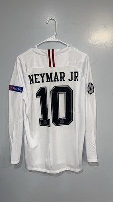18-19 PSG ネイマール #10 Mサイズ 18/19 PSG Retro Jersey Neymar Jr White #10 Champions League Medium