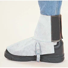 Steel Grip Cl 7250 Bc Spats, Leather, Hook-And-Loop Closure, Gray, 7 In