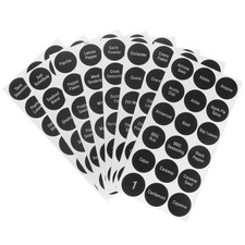  8 Sheets Spice Jarlabels Kitchen for Containers Canister Seasoning Organizer