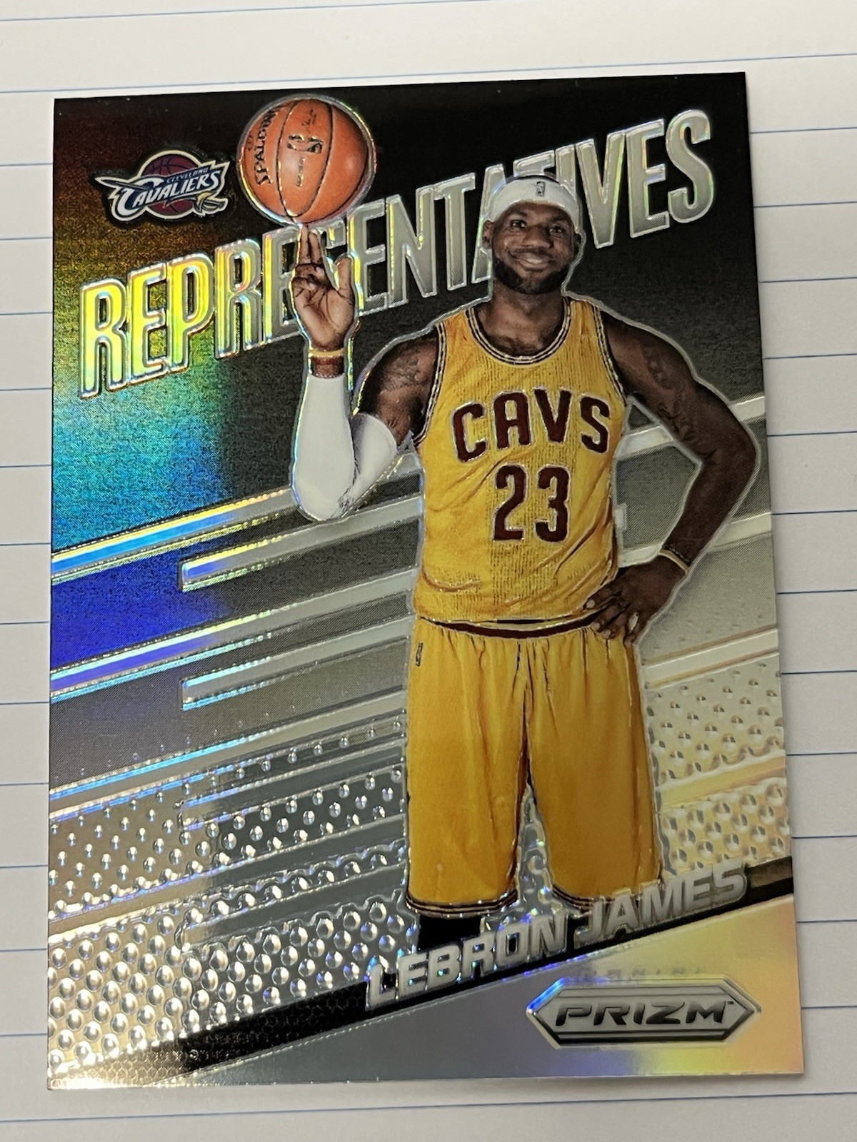 14-15 Panini Prizm - Lebron James Representatives #9 Silver Prizm🤯📈