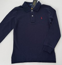 NWT, Boys POLO RALPH LAUREN Blue Mesh Polo Shirt. Size M 10-12 . Eu 146/152