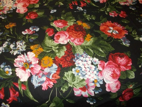 Rare Ralph Lauren Cossette Isadora Floral King Flat Sheet French Country Cottage
