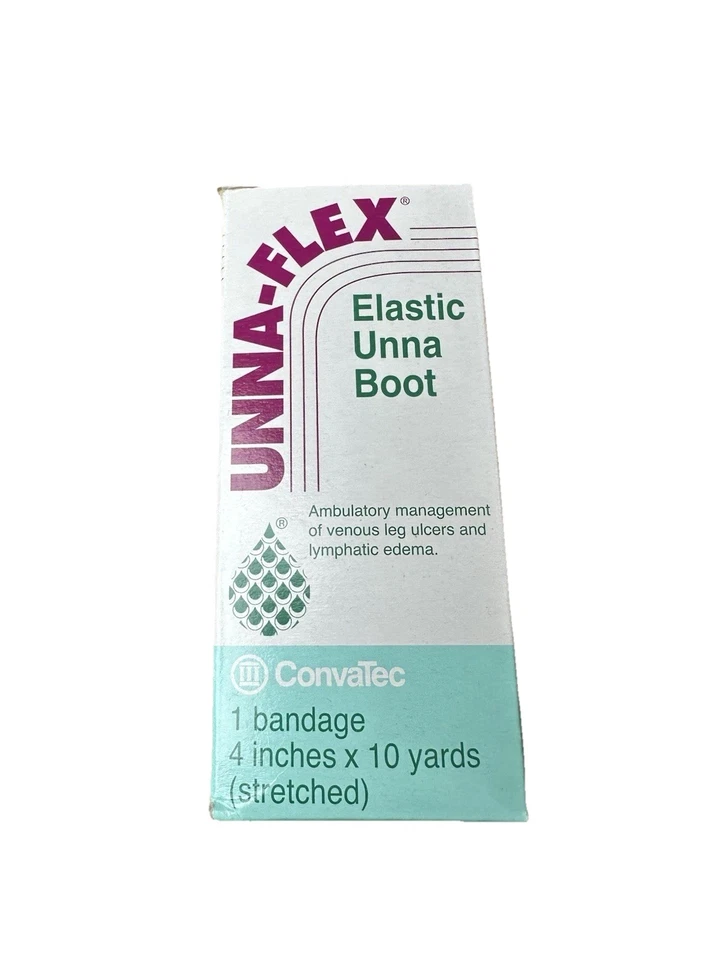 Lot of 16 ConvaTec UNNA-FLEX Elastic Unna Boot 4"x10yd Zinc Oxide Paste Bandage - Image 2 of 4