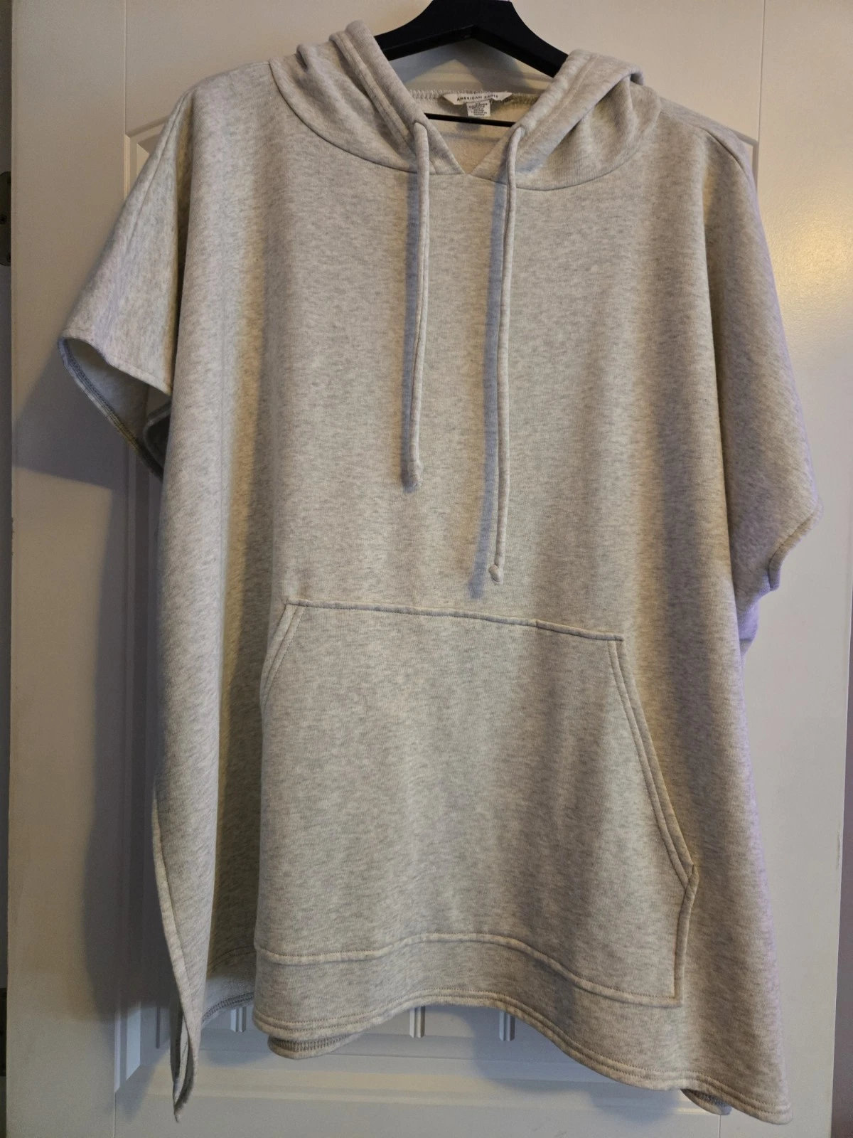 American Eagle Poncho Hooded Sweater Cover Up One Size Relaxed