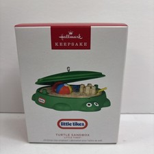 Hallmark Keepsake Ornament Little Tikes Turtle Sandbox 2024 NIB