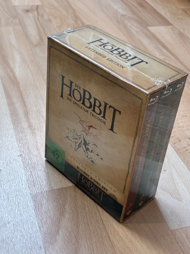 Der Hobbit Trilogie Blu Ray Extended Edition Digipak NEU OVP Sammleredition AMZ - Bild 3 von 3
