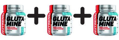 3 x Nutrend Glutamine - 300g (51,10 EUR/kg)