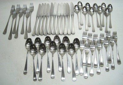 51 Pieces Rare Vintage WMF Cromargan Germany FINESSE Silverware Flatware