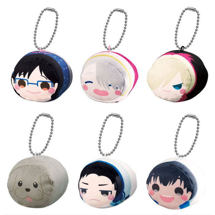 mvd　ユリイカマスコット Yuri!!! on Ice Munimuni Marshmallow Mascot Keychain Collection | eBay