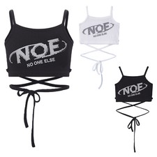 Kids Girls Crop Top Sports Vest Yoga Tops Hip-Hop Jazz Dance Dancewear Workout