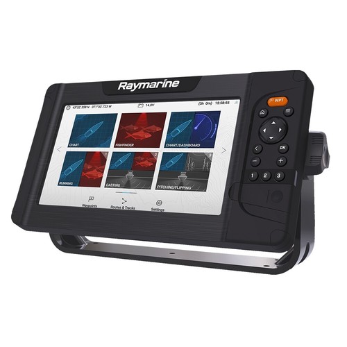 Raymarine Element 9 HV Color GPS Chartplotter Fishfinder con trasduttore HV-100 - Foto 3 di 3