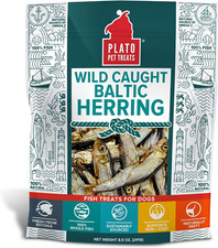 Pet Treats Air Dried Dog Treats Baltic Herring Dog Treat, Real Fish, Grain-Fr...