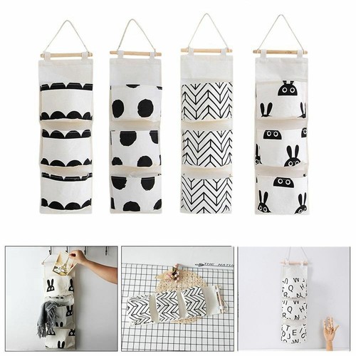 wall hanging storage pouches