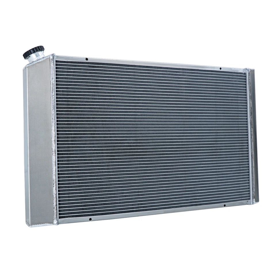 Fit 1973-1987 85 Chevy GMC Truck Pickup C10 C20 C30 3 Row Aluminum Radiator USA - Image 3 of 4