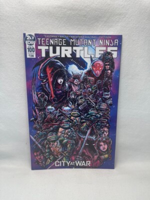 IDW Teenage Mutant Ninja Turtles #100 cvr B by (CA) Kevin Eastman (W) Tom Waltz