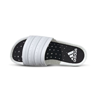 adilette boost slides white
