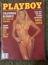 Playboy Magazine August 1991 I Combine Shipping Centerfold Intact
