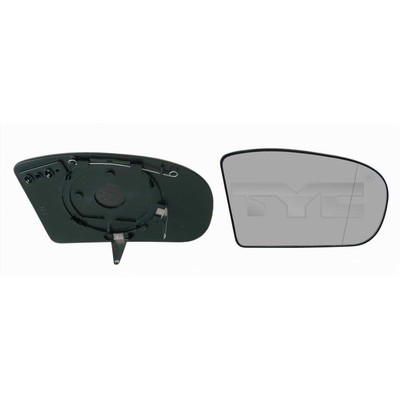 TYC Vetro Specchietto Retrovisore Esterno Destro - Convesso E Riscaldato - Compatibile Renault Clio 4, Captur, Nissan Micra - 5