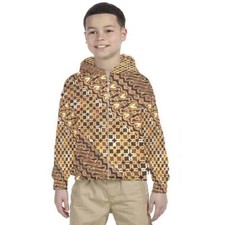 New Kids Hoodie Batik Pattern Design 7434104188167