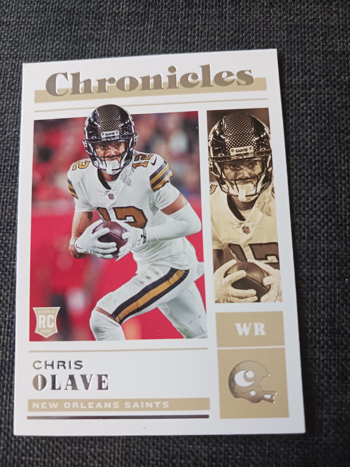 2022 Panini Chronicles - #45 Chris Olave Rookie Card New Orleans Saints