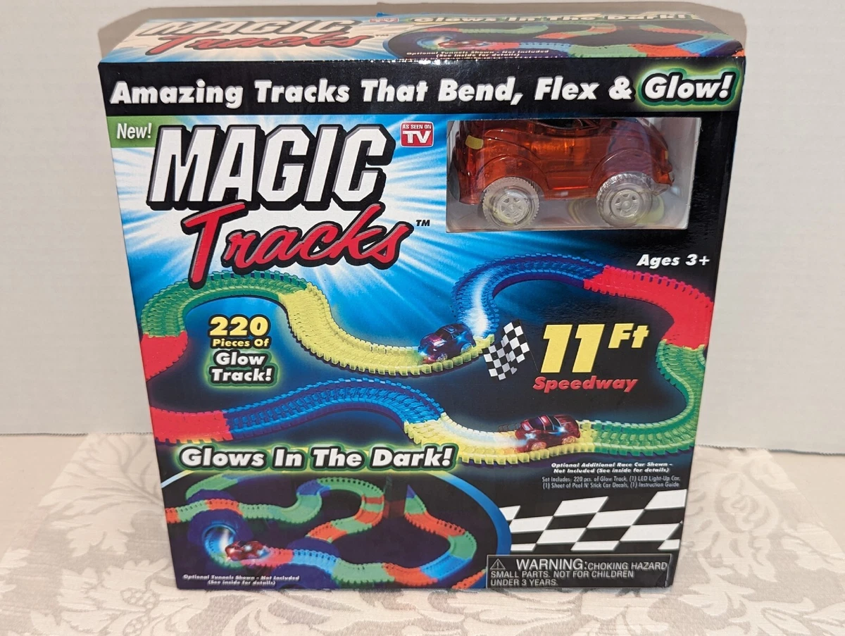 Magic Tracks Light Up Race Car As Seen on TV