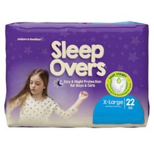 Sleep Overs Absorbent Overnight Underwear size youth XL